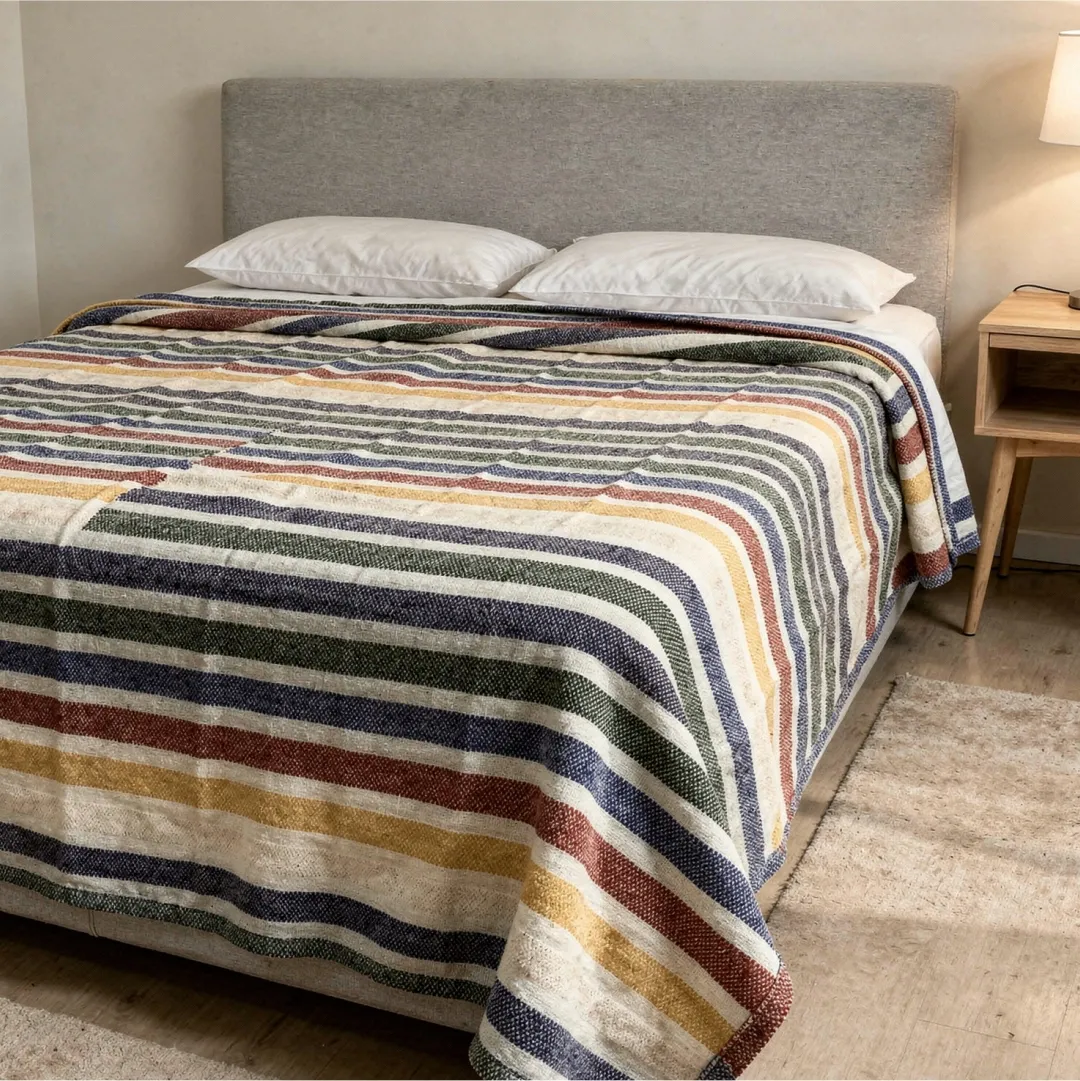 Cobijas de lana La Luz Textiles